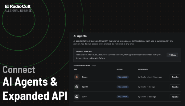 Automate your radio station with Connect