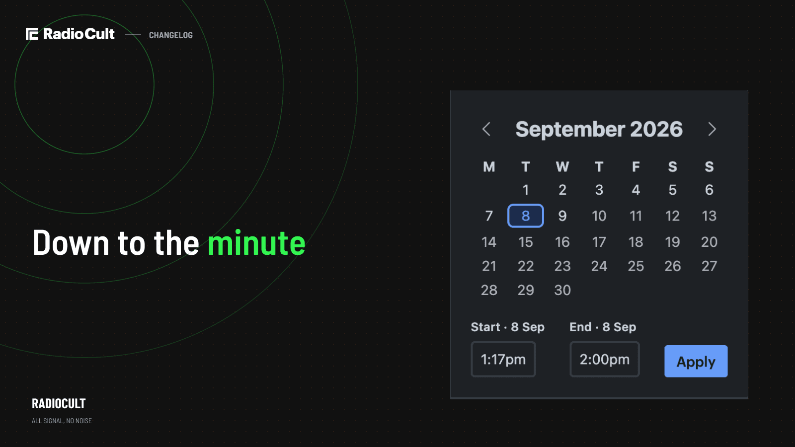 Event-level listener analytics