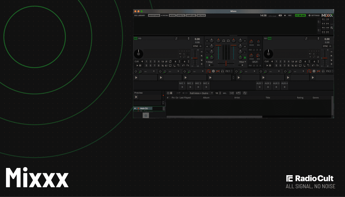 How to Live Stream with Mixxx for Internet Radio