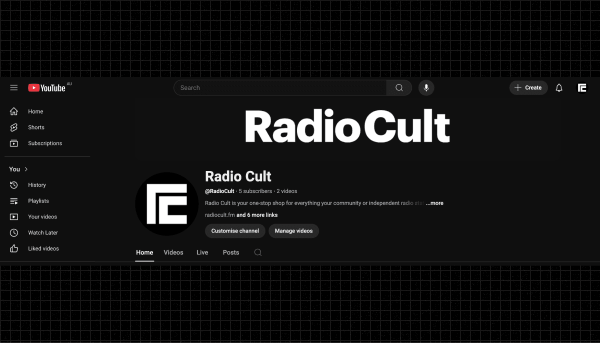 Broadcast Your Radio Station On YouTube