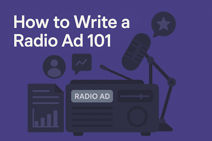 How to Write a Radio Ad 101