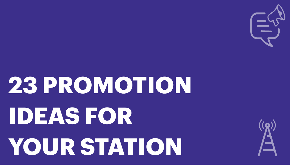 Online Radio Station Promotion Ideas