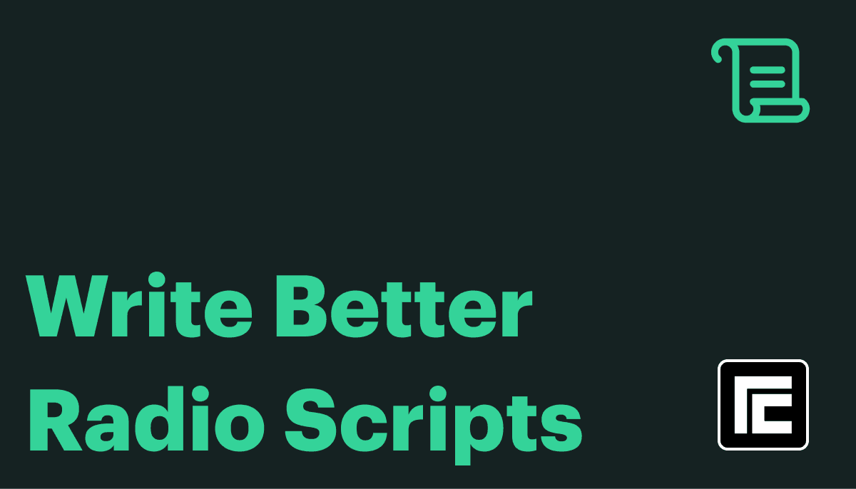 How to Write a Radio Script