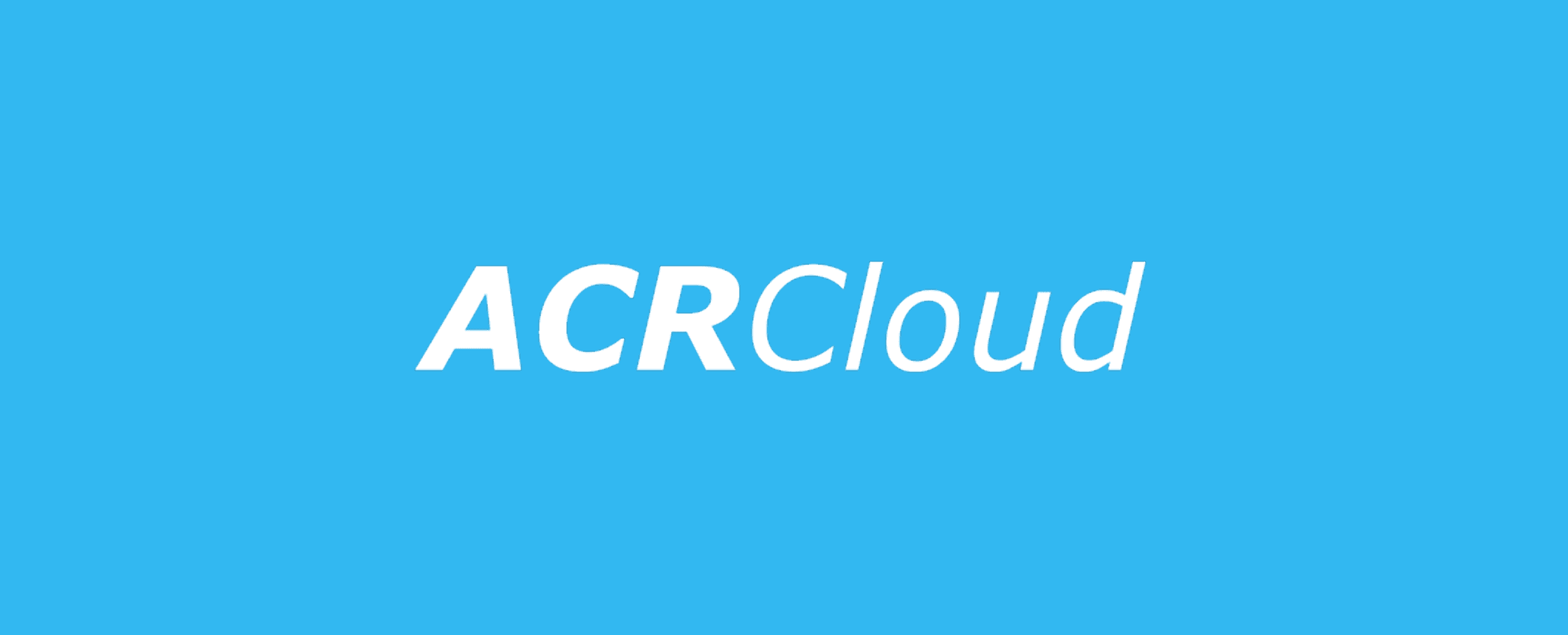 ACR Cloud Logo