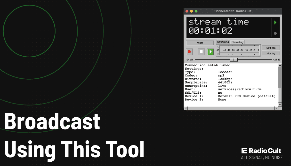 How to Live Stream with BUTT for Internet Radio