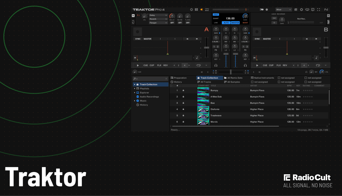 How to Live Stream with Traktor for Internet Radio