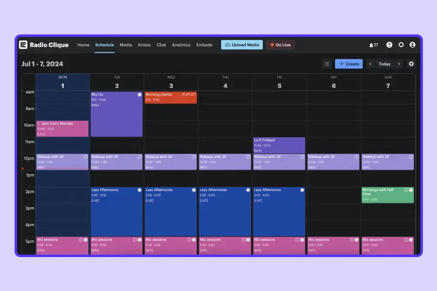 Powerful scheduling