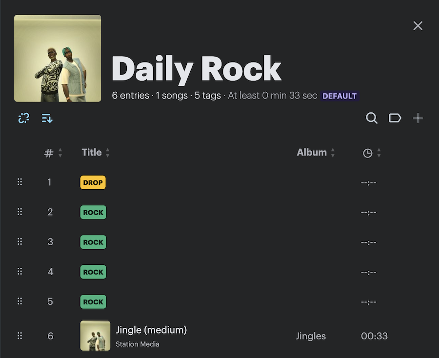 Smart playlists